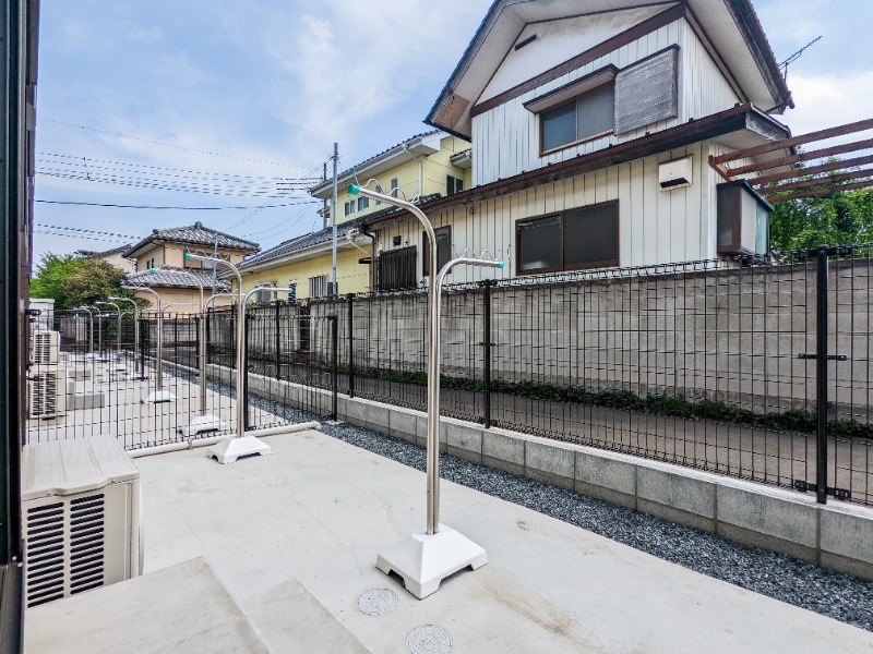 庭　図面と現状に相違がある場合には現状を優先