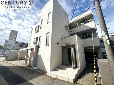 建物外観　オートロック付きで外部からの出入りがなく安心です
