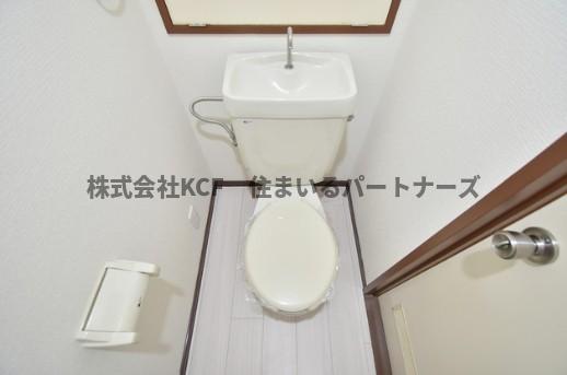 トイレ　落ち着いた時間を過ごせるバルコニーです