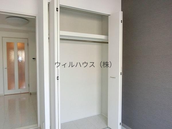 収納　クローゼット！