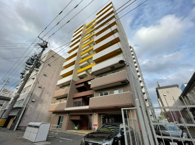建物外観　札幌市中央区南５条西「シティテラス南５条」