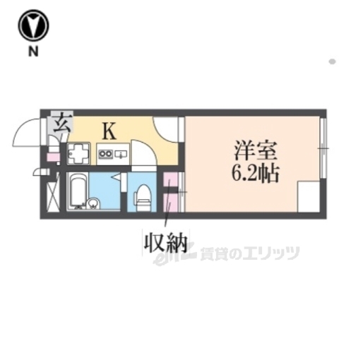 レオパレス秀の間取り写真