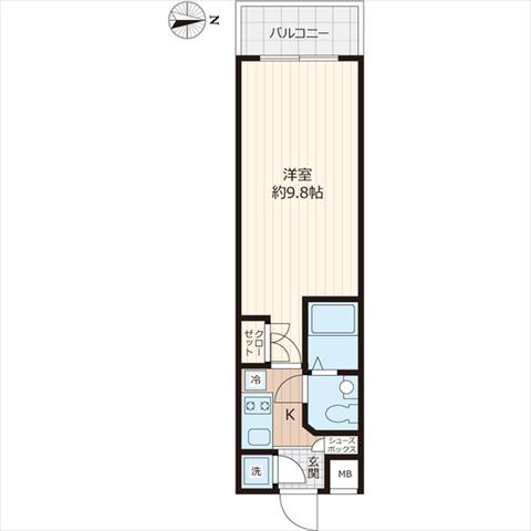 Beverly Homes 下赤塚の間取り写真