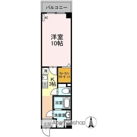 グランソワール瑞穂の間取り写真