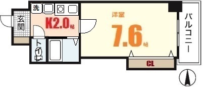 関本大町ビルの間取り写真