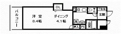 朝日プラザ旭川5条通の間取り写真
