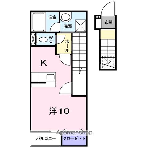 カーサ アニューの間取り写真
