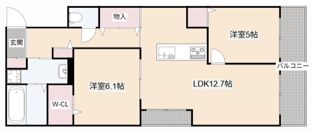 ＪＲ東海道本線 高槻駅 徒歩19分 3階建 新築の間取り写真