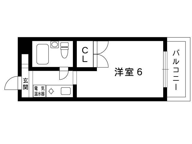 神戸市東灘区御影本町のマンションの間取り