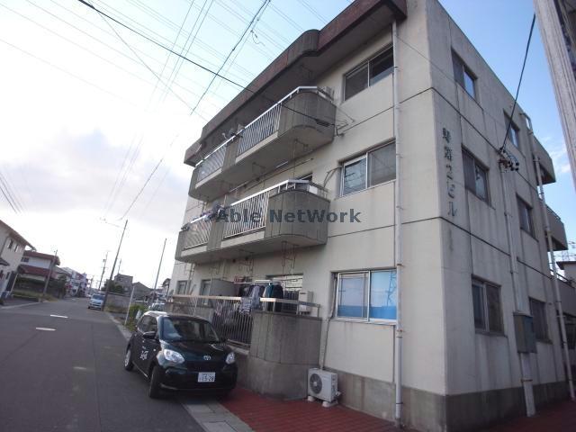 岐阜市清本町のマンションの建物外観