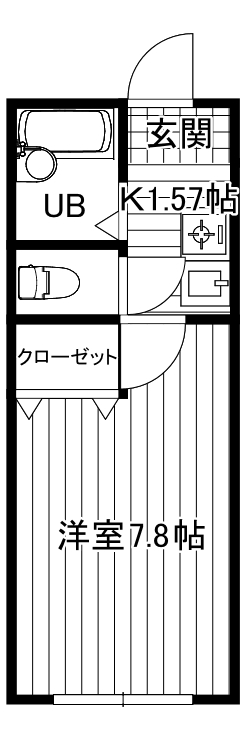 カレッジテッセラの間取り