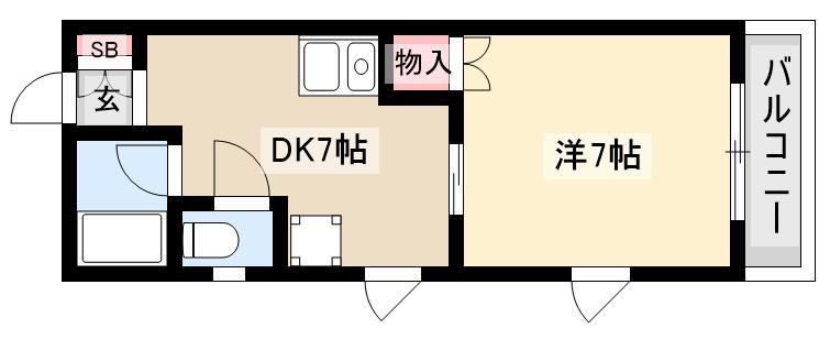 グレンコートIIの間取り