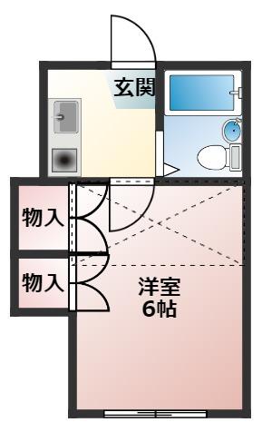 ペアパレス東田の間取り