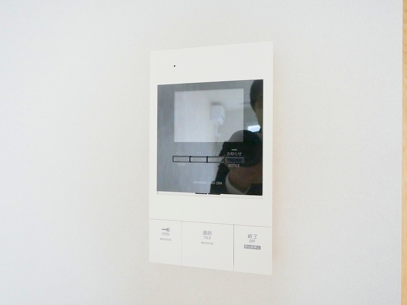 セキュリティ　セキュリティ対策にモニターホン＆オートロック♪