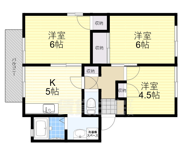 サンモール新池の間取り