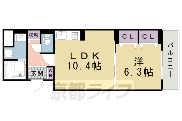 レジデンス　グレースの間取り