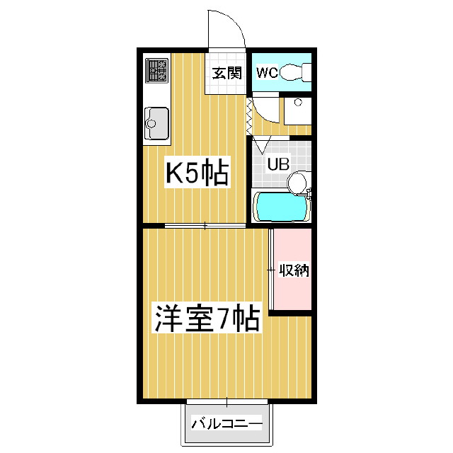 サンシティ旭の間取り