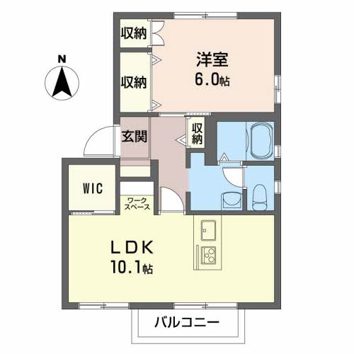 リブレット船江の間取り