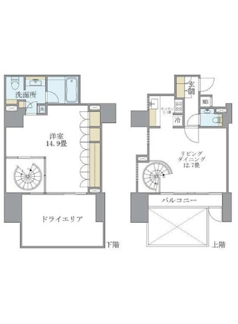 ＬａＳａｎｔｅ麻布十番の間取り