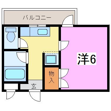 シャルム文京の間取り