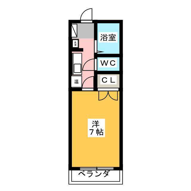 プレイス神田の間取り