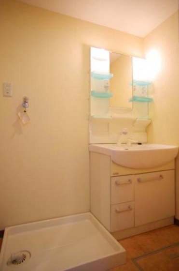 洗面設備　※別号室の写真です。