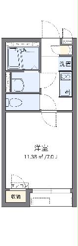 クレイノＮＫグランシャリオの間取り