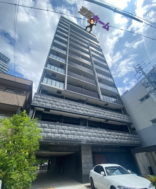 【名古屋市中区新栄のマンションの建物外観】