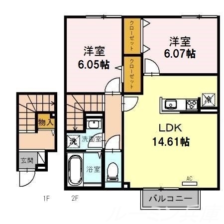 アインスベルグの間取り