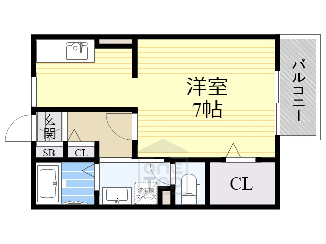 プランドール彩の間取り