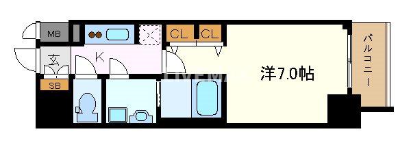 S-RESIDENCE熱田IIの間取り