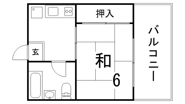 吉田マンションの間取り