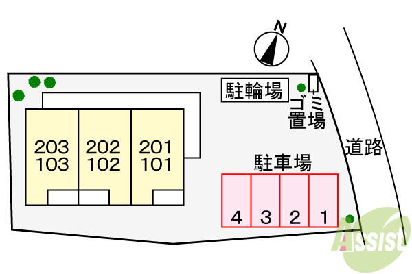 【伊丹市大鹿のアパートのその他】