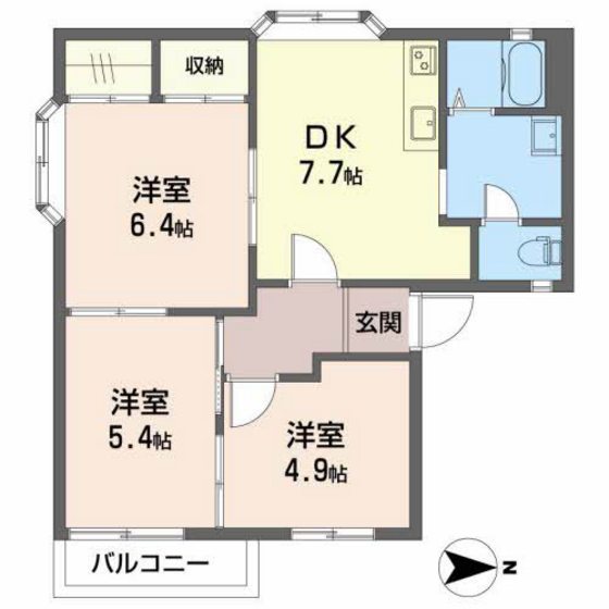 ファミール・プラザＡの間取り