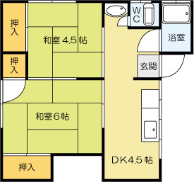 Tree 101（右下）の間取り