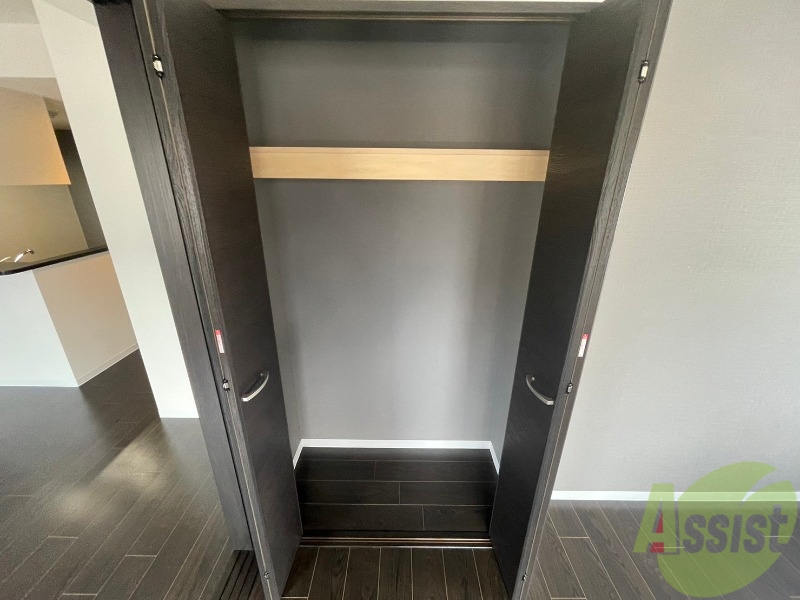 収納　収納です。寝室もすっきり片付きますよ～！