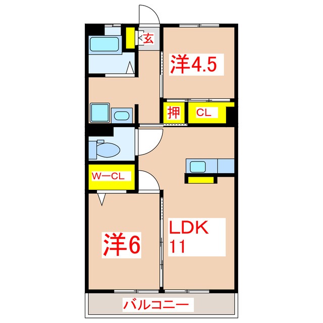 有満ビルの間取り