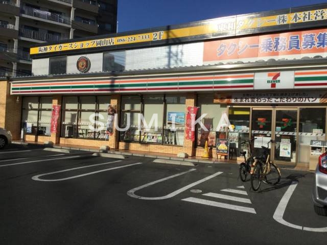 コンビニ　セブンイレブン岡山東古松2丁目店（コンビニ）まで378m