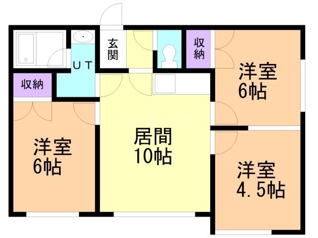 ドリームハイツ友光　５号館の間取り