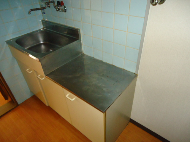 キッチン　コンロ置き場