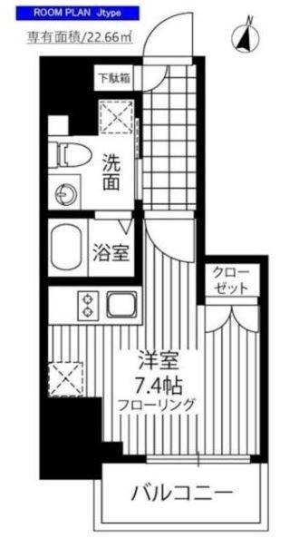 ＧＲＡＮＤ横濱山下町の間取り