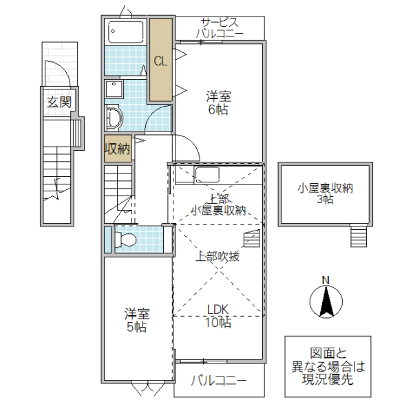 ヴィレッタの間取り