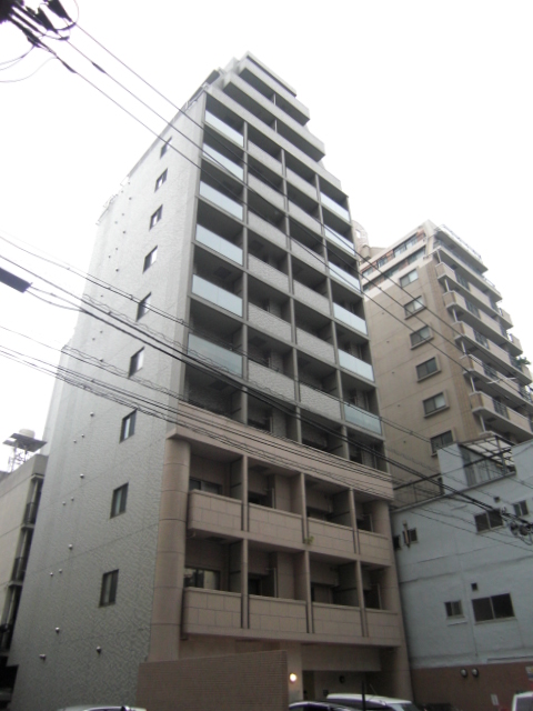 広島市中区大手町のマンションの建物外観