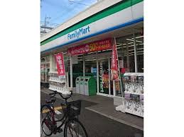 コンビニ　ファミリーマート 八幡屋商店街西店（コンビニ）まで199m