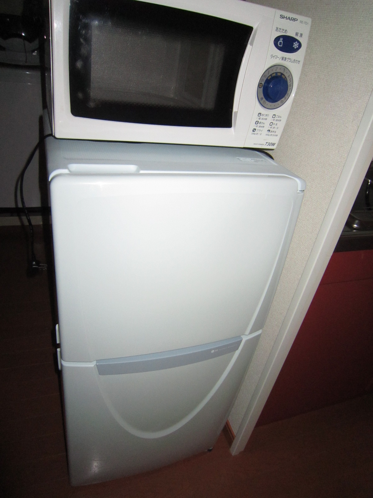 その他設備　２ドアの冷蔵庫付き※部屋によって機種は異なります。