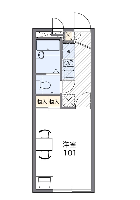 エスポワールＫIIの間取り