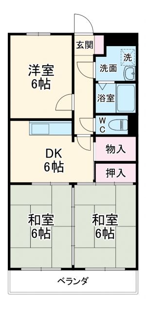 藤井ビルの間取り