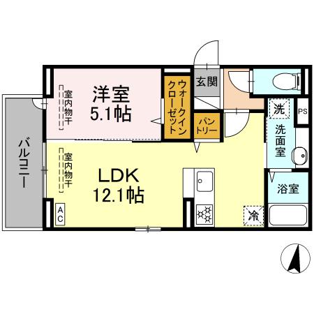 【ベル・ポストの間取り】