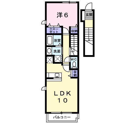 野埜花の間取り