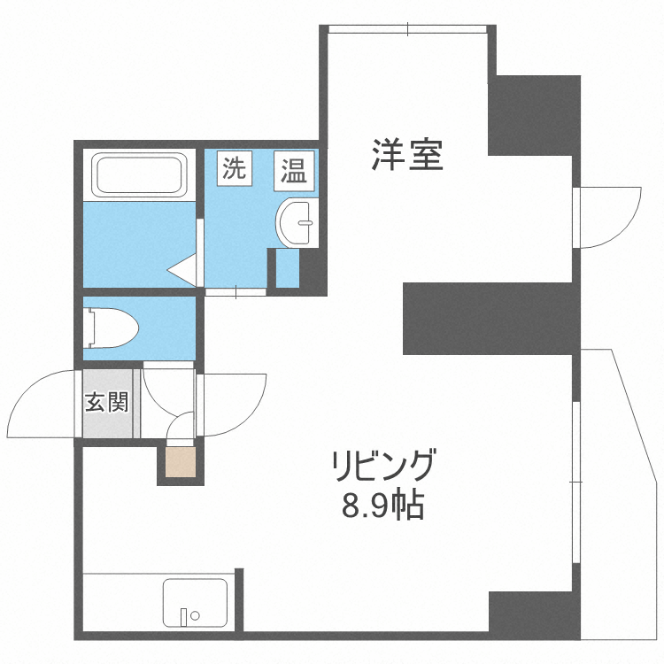 マハトゥール伏見の間取り